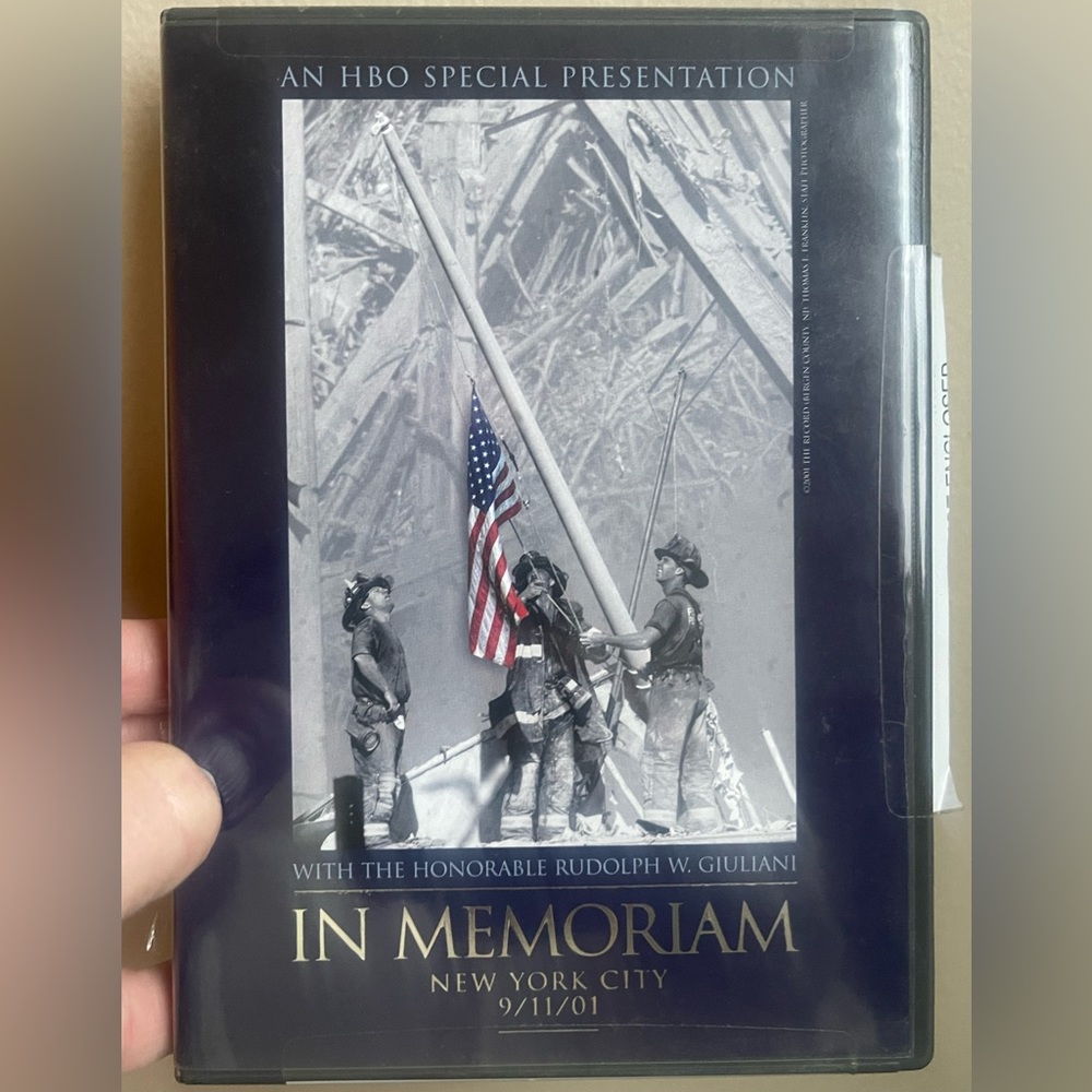 September 11 9/11 in memorium dvd New York